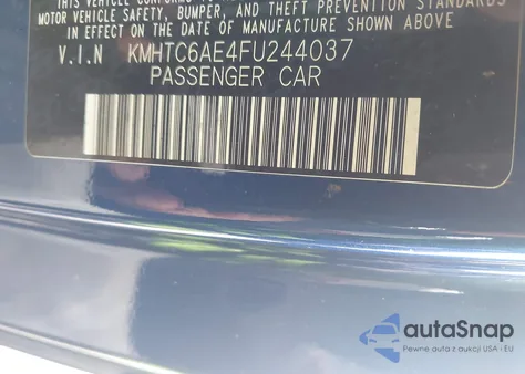 2015 Hyundai Veloster Turbo R-Spec from USA, damaged, VIN KMHTC6AE4FU244037